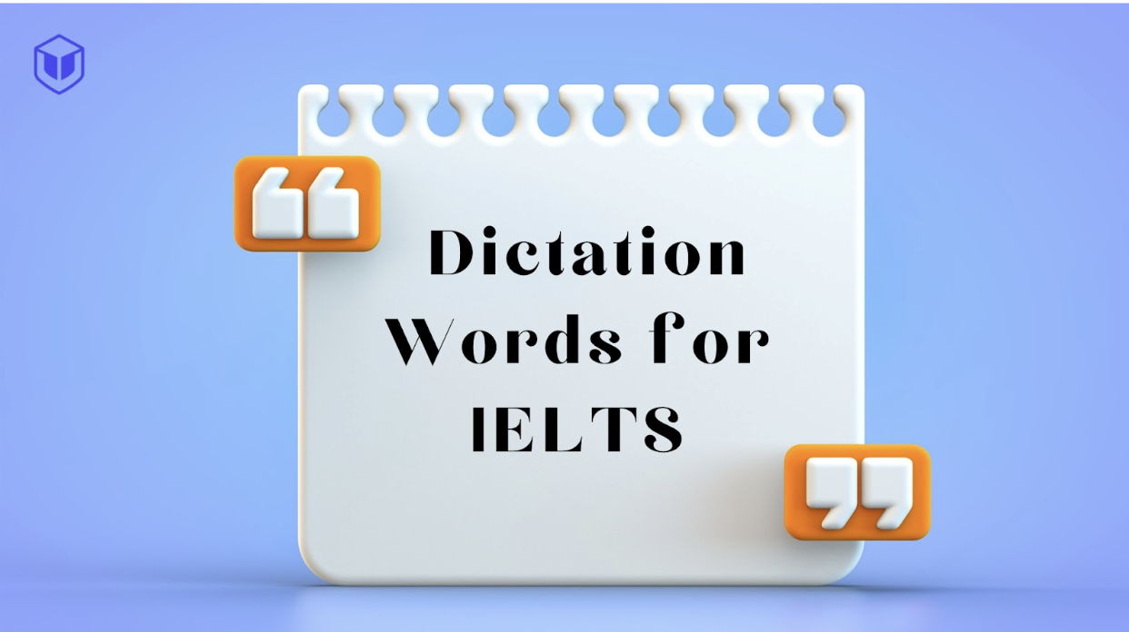 Dictation Words for IELTS